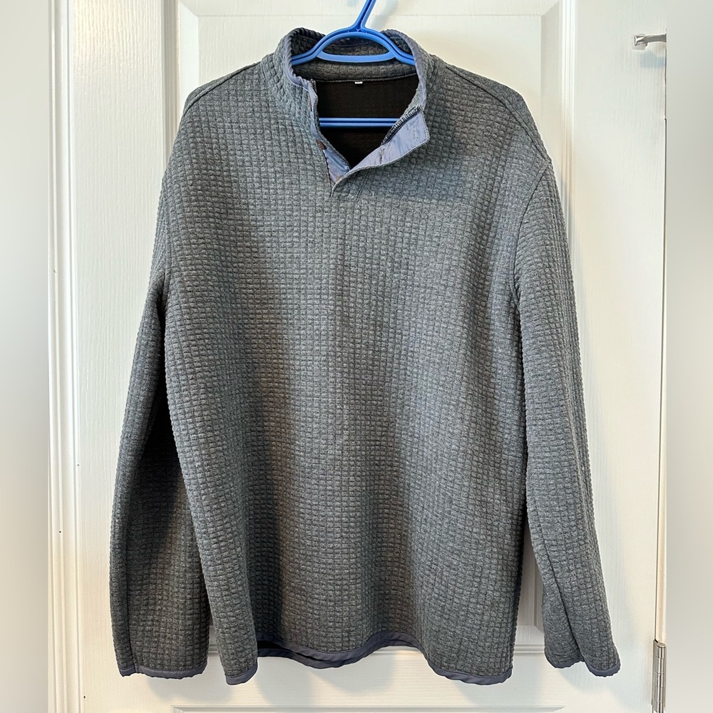 Men’s long sleeve sweater with lining
